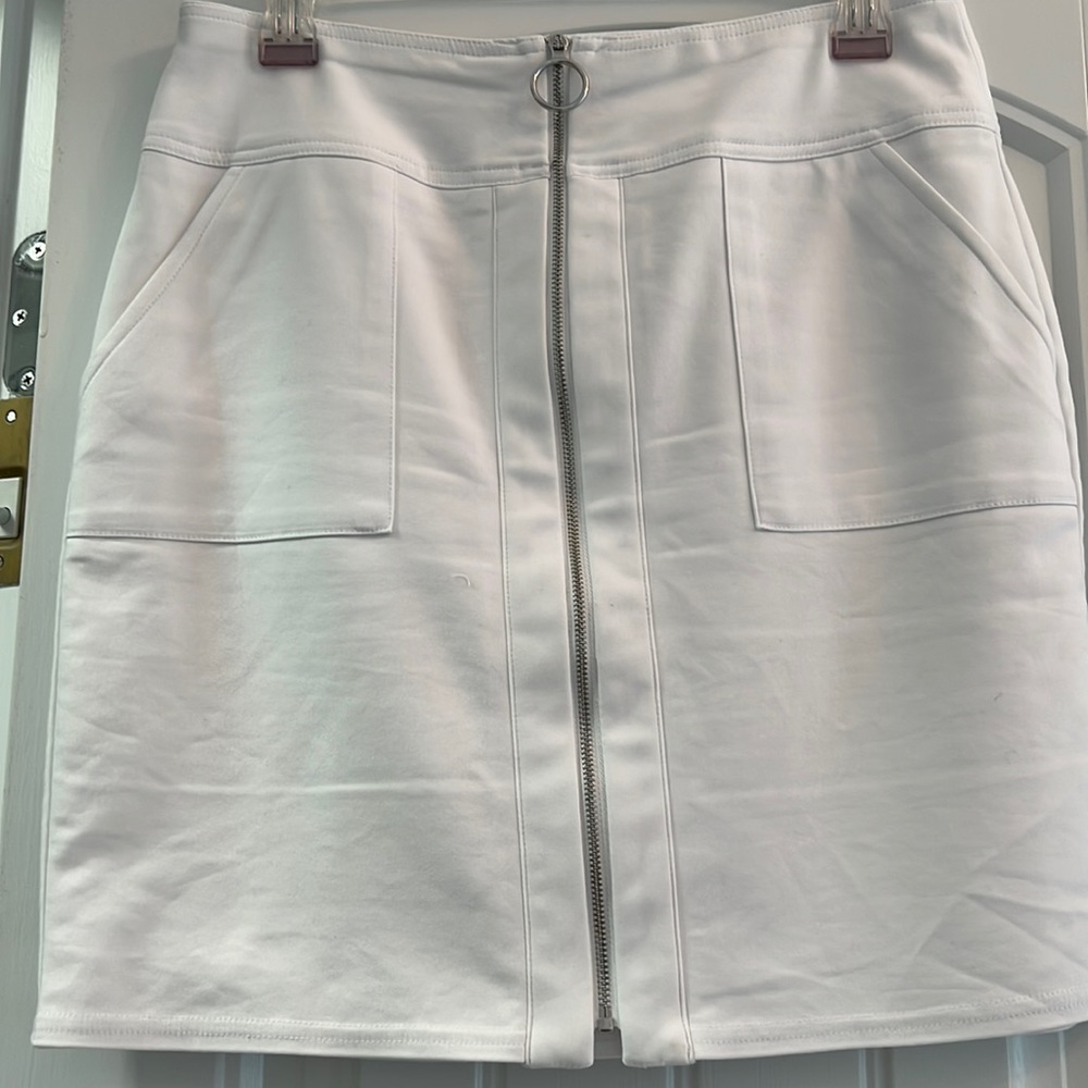 INC skirt - White stretch skirt
